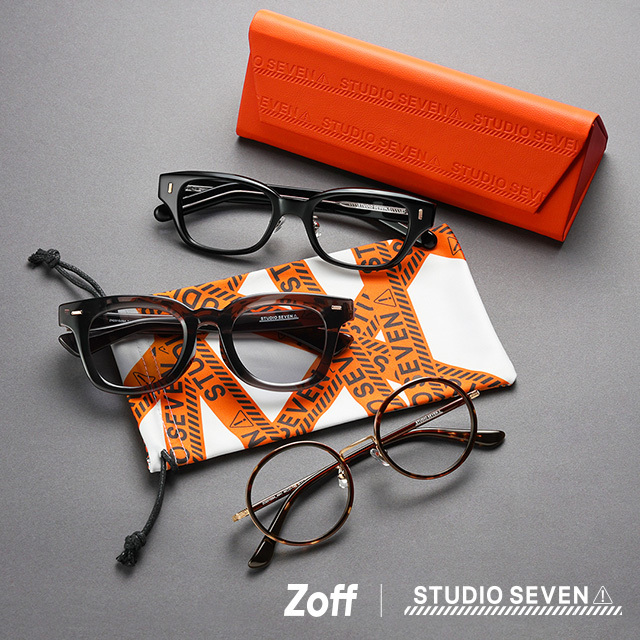 メガネブランド「Zoff」とEXILE NAOTO(EXILE / 三代目 J SOUL BROTHERS)が手掛けるブランド「STUDIO  SEVEN」が初のコラボレーション アイウェアコレクション「Zoff｜STUDIO SEVEN」が登場  2023年12月1日（金）より全国のZoffで発売｜Zoff｜東京ソラマチ