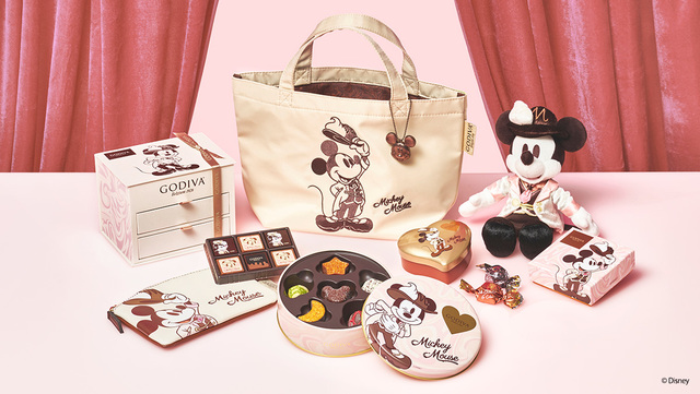 バレンタイン限定！ディズニーストアとGODIVA の共同企画商品が今年も