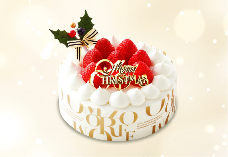 クリスマス ストロベリーショートケーキ