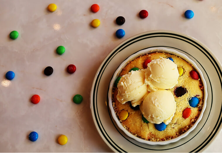 Festive Wonderland Deep Dish Cookie